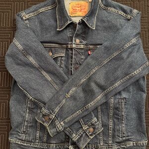 Levi's Men's Denim Jacket - Dark Blue